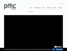 Tablet Screenshot of pmc-holding.com